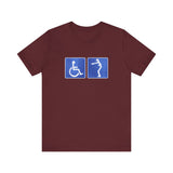 Haha Handicapped - Men's T-Shirt