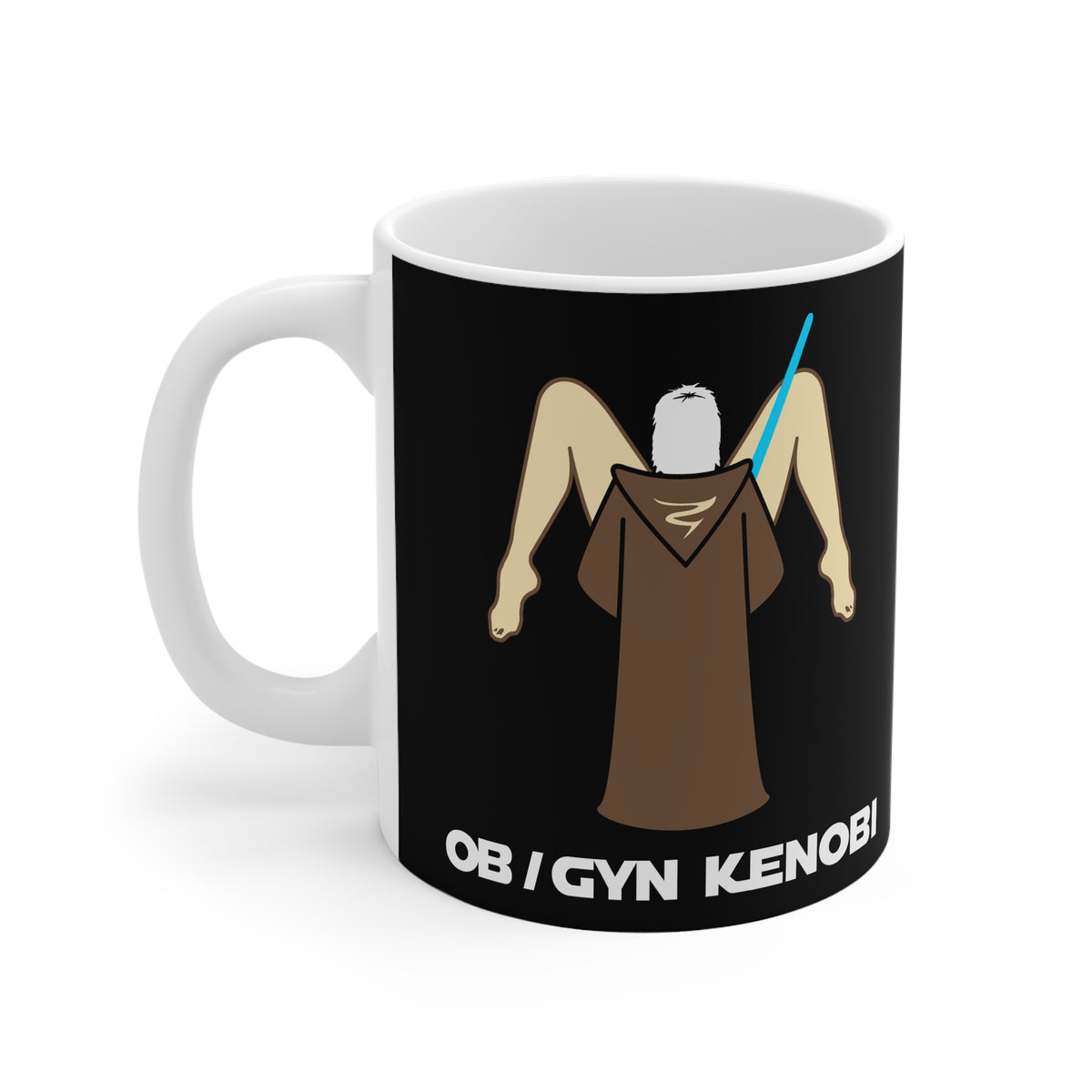 Ob Gyn Kenobi - Mug – T-Shirt Hell UK