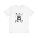 Lost Pet Midget Responds To The Name Tiny Jeff - Men's T-Shirt