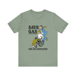 Save Gas - Ride The Handicapped -  Men's T-Shirt