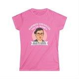 Inspired Countless Young Women (RBG) - Women's T-Shirt