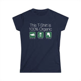 This Shirt Is 100% Organic - 65% Baby Seal 25% Panda 10% Manatee - Women’s T-Shirt
