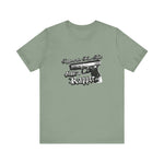 Support The Fine Arts - Shoot A Rapper -  Men's T-Shirt