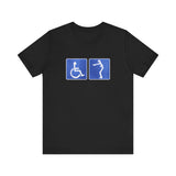 Haha Handicapped - Men's T-Shirt