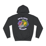 Save Sea Turtles. Ban Straws - Hoodie