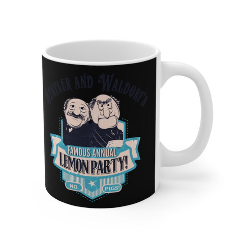 Statler And Waldorf's Famous Annual Lemon Party! (The Muppets) - Mug