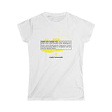 When Life Hands You: High Fructose Corn Syrup Citric Acid... Make Lemonade - Ladies Tee
