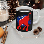 Democratic Donkey (Head Up Its Ass) - Mug