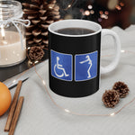 Haha Handicapped - Mug