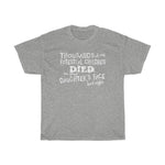 Thousands Of My Potential Children Died On Your Daughter's Face Last Night - Guys Tee
