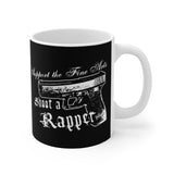 Support The Fine Arts - Shoot A Rapper - Mug