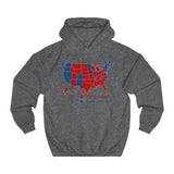 Complete Morons (Red States) - Idiotic Crybabies (Blue States) 2016 - Hoodie