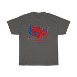 Complete Morons (Red States) - Idiotic Crybabies (Blue States) 2016 - Guys Tee