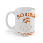 Socks - Preventing Shoe Babies For Centuries - Mug