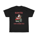 Santa Has Diabetes - Guys Tee
